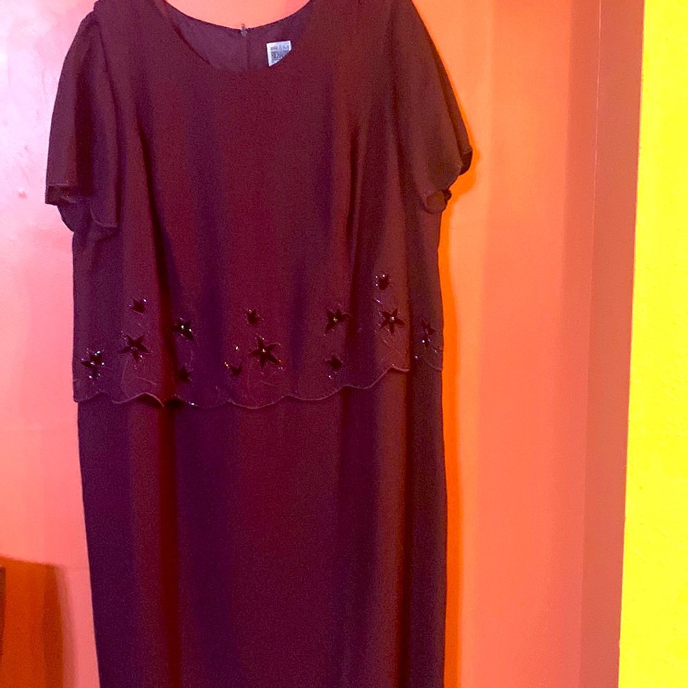 Burgundy Dress